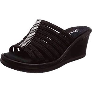 Sketchers Rumblers Embellished Wedge Sandals